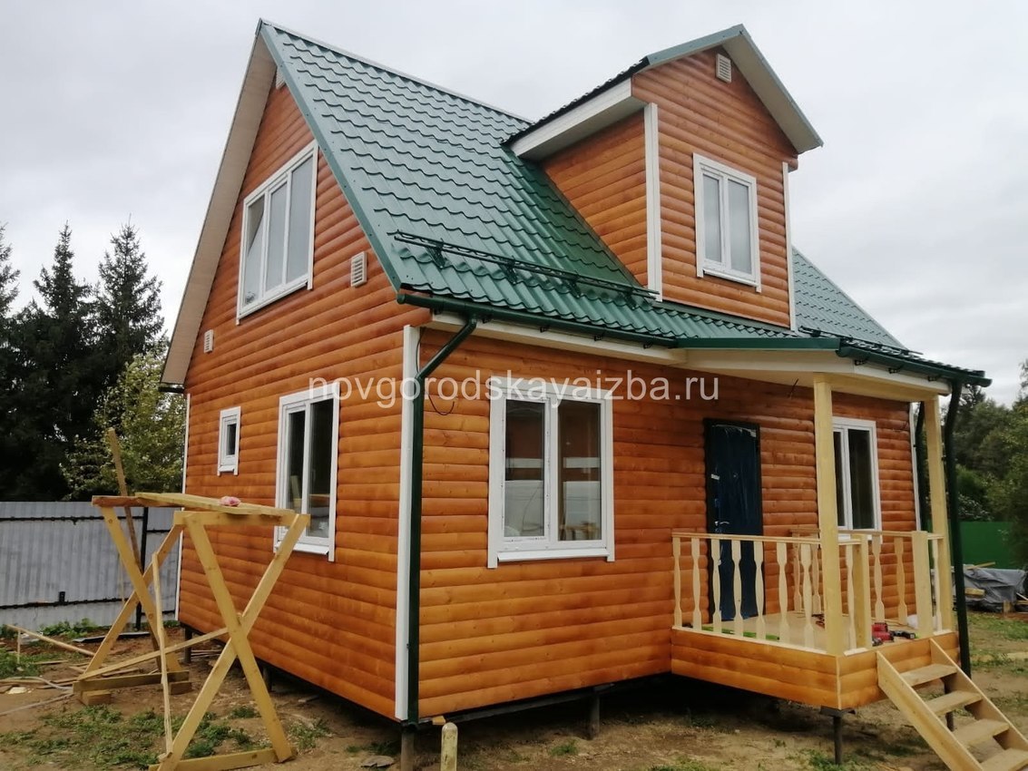 Дома из бруса 6х8